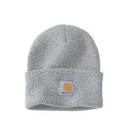 CARHARTT ACRYLIC WATCH CAPS GREY A18 HGY